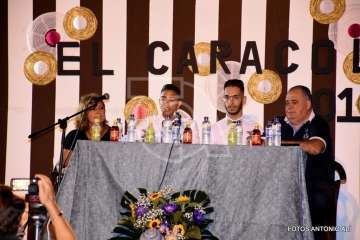Daniel Castellano da el pistoletazo de salida a las fiestas de El Caracol (Foto Antonio Alí)